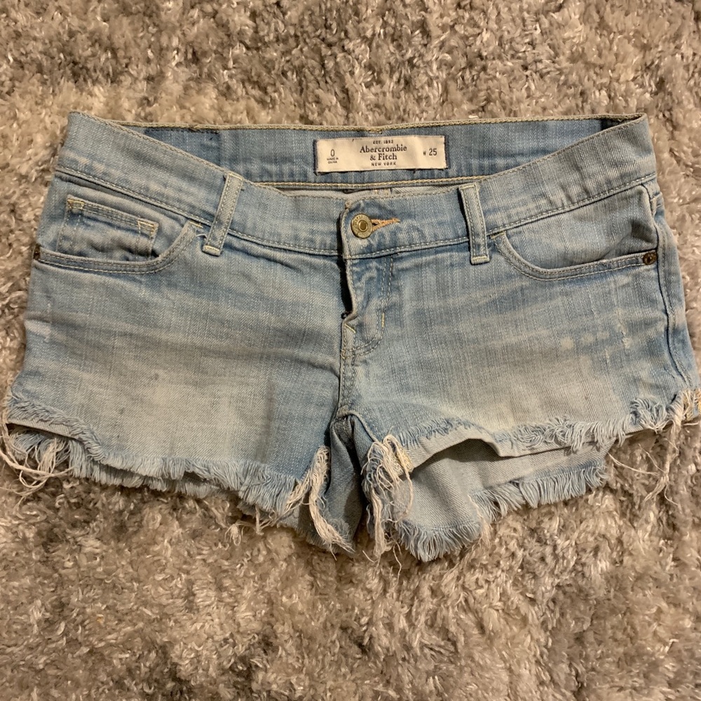 Abercrombie low rise shorts